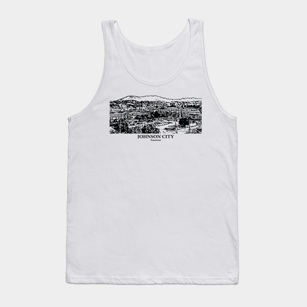 Johnson City - Tennessee Tank Top by Lakeric